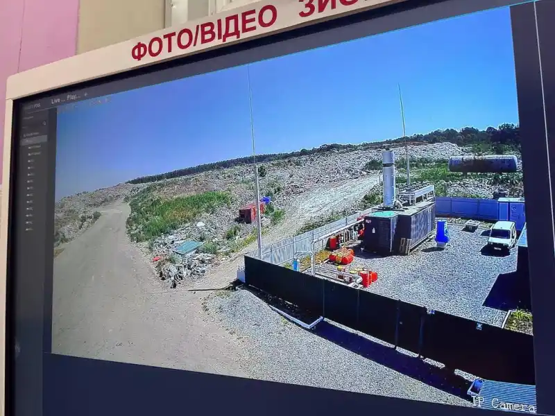 На Макухівському полігоні завдяки камерам запобігли масштабній пожежі