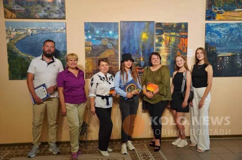 «Колір. Місто. Я»: у Полтаві відкрилася виставка молодої художниці Валерії Носи