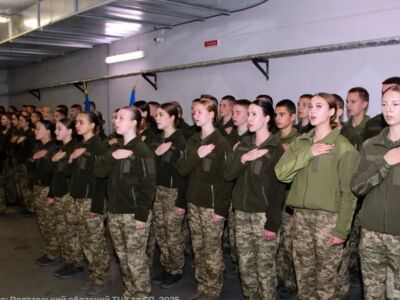 До Полтавського військового ліцею вступили ще 65 першокурсників